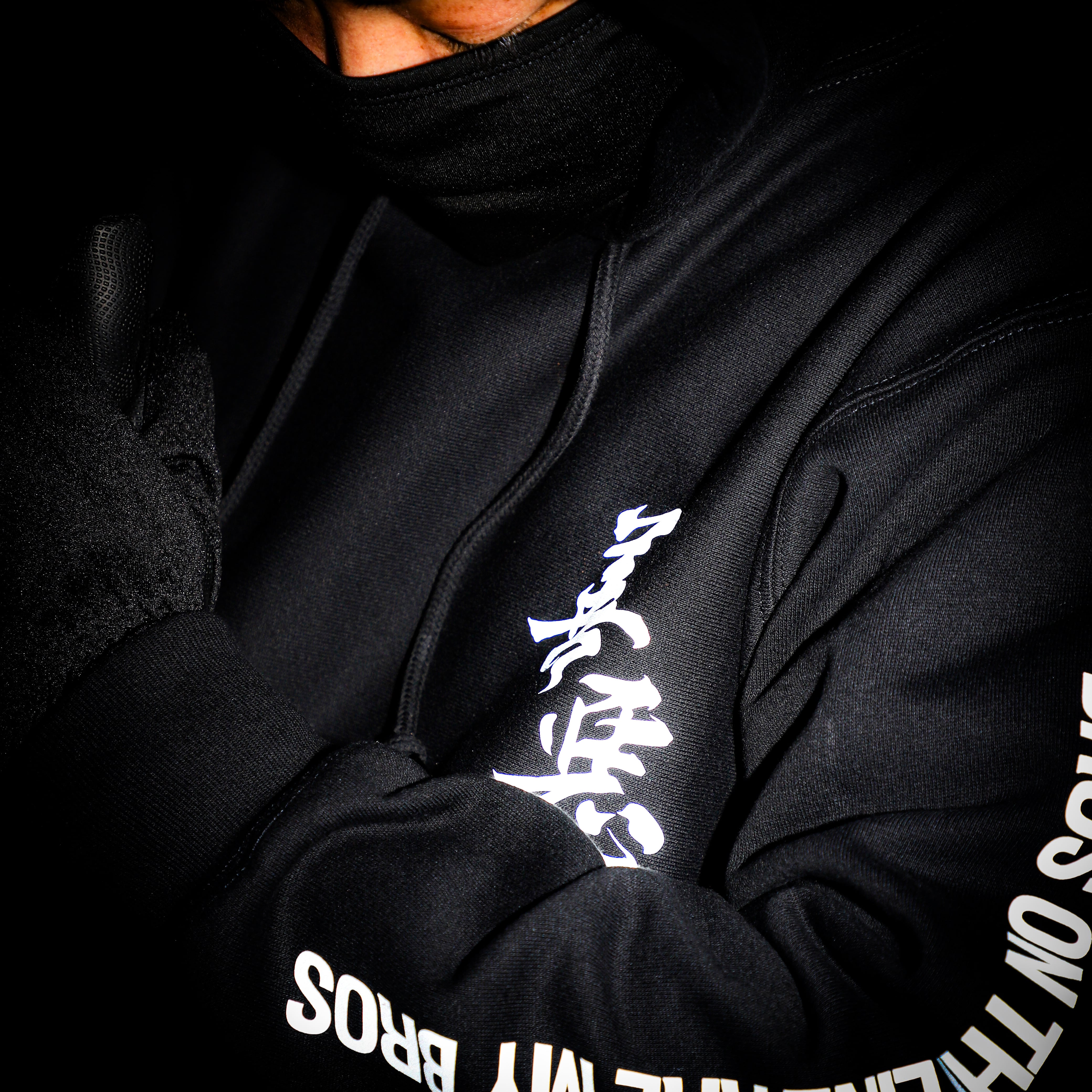 善悪 リフレクター(反射) Heavyweight Hoodie （Black） | REAL ONLINE