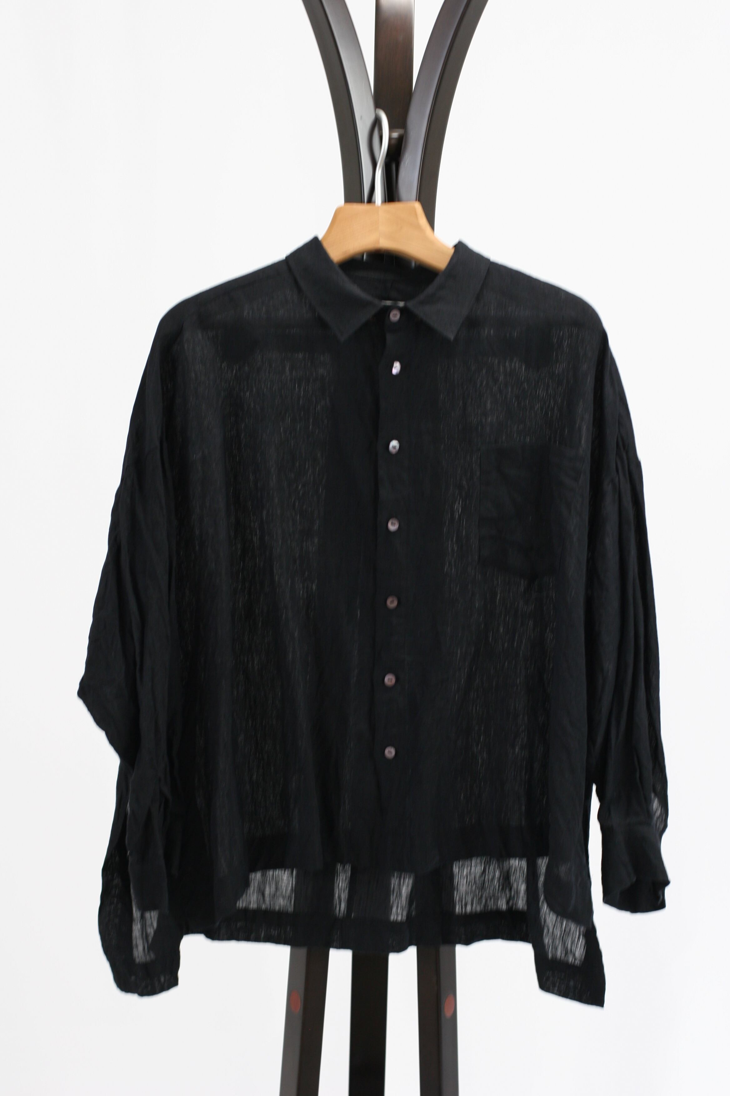 TOWAVASE(トワヴァーズ）Leavers blouse シルクコットン 3重衿ブラウス