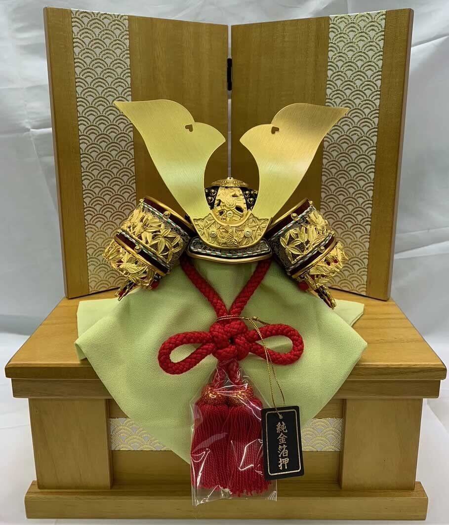 純金箔押した板 愛し