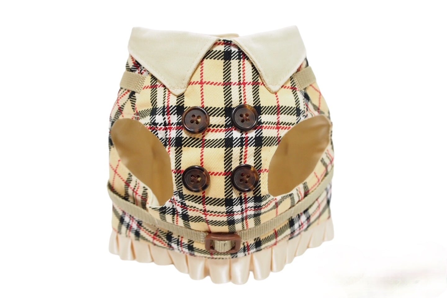 Dog★CATハーネス【 チェックコート/Girl】