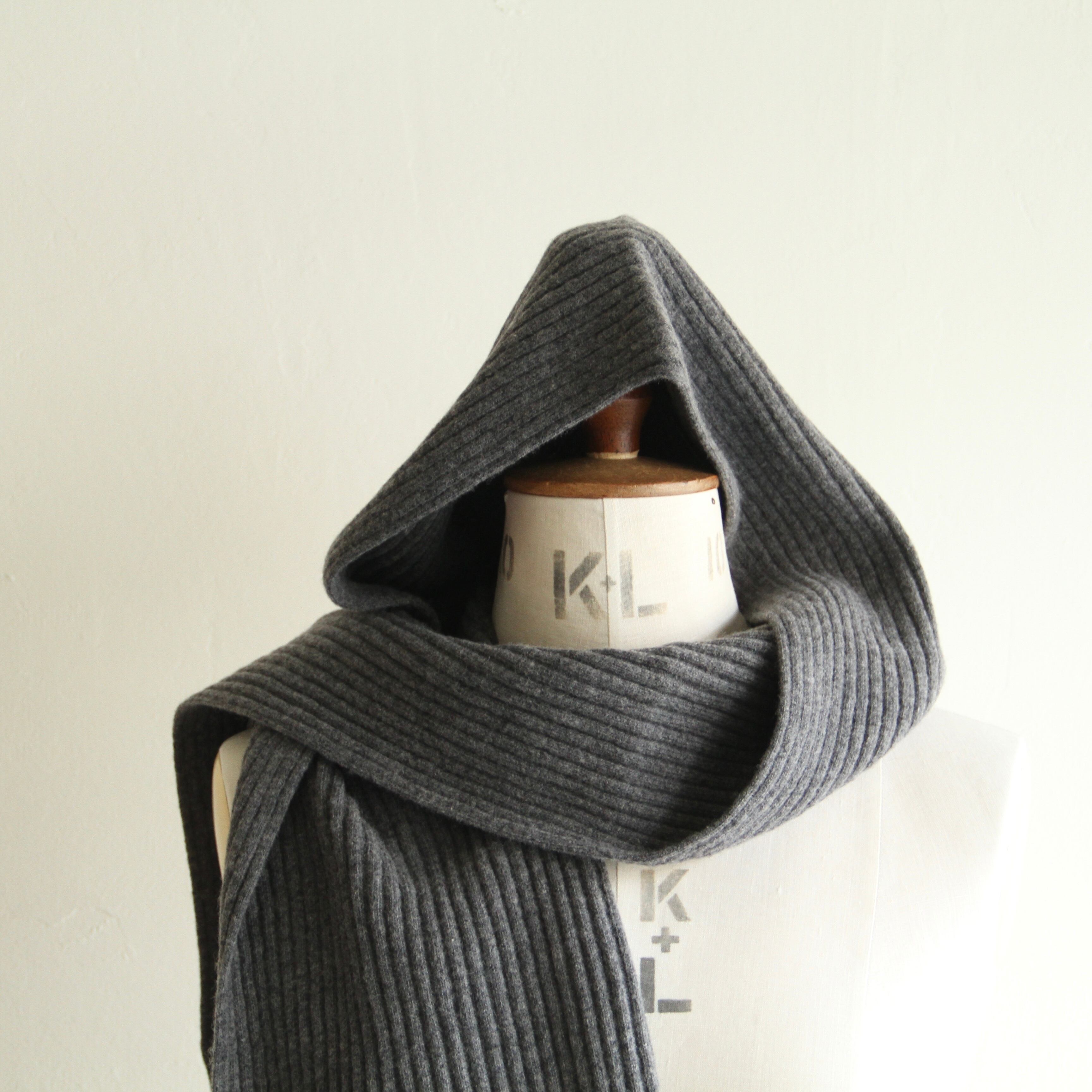 ★新品未開封★ PHEENY wool knit hooded scarf