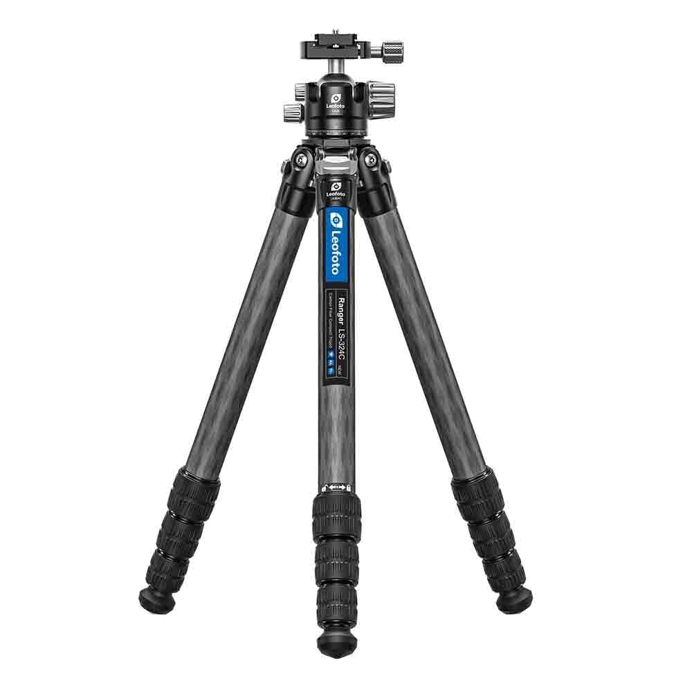 Leofoto LA-284C カメラ三脚 カーボン 防水 防砂 軽量 三脚単品