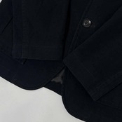 E.Z by ZEGNA エルメネジルド ゼニア ステンカラー ジャケット M/ブラック メンズ