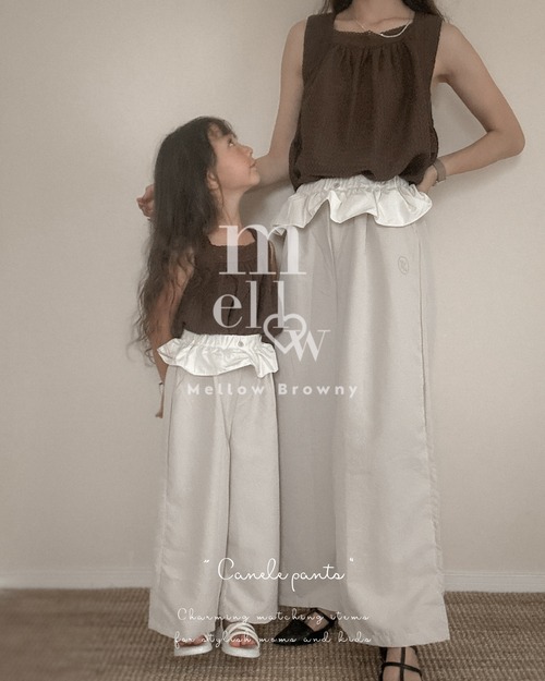 canele pants - kids [ original ≠ my Mellow ]