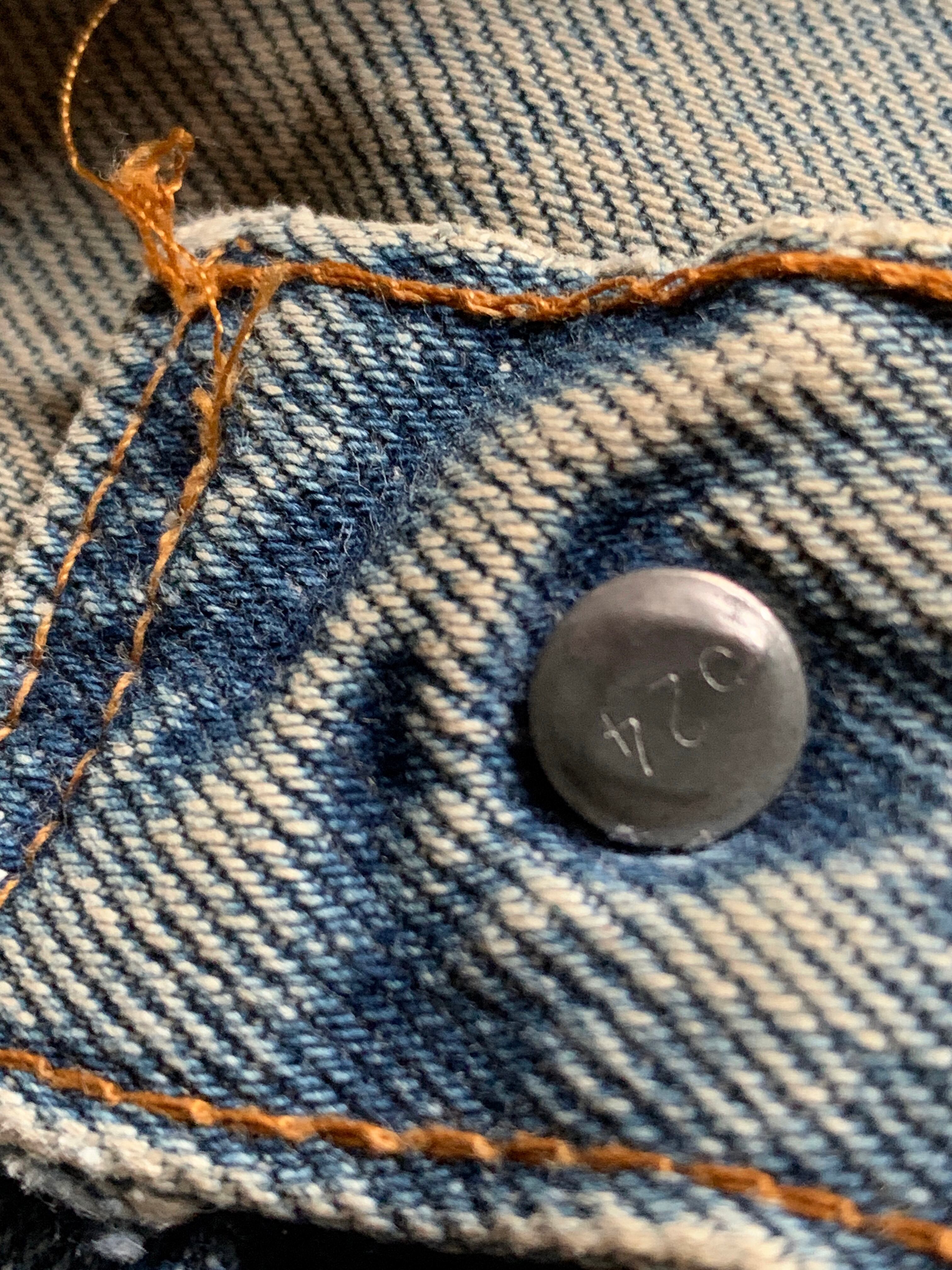 80's Levi's 501 デニムパンツ 赤耳 ボタン裏524 実寸(31.5x32)