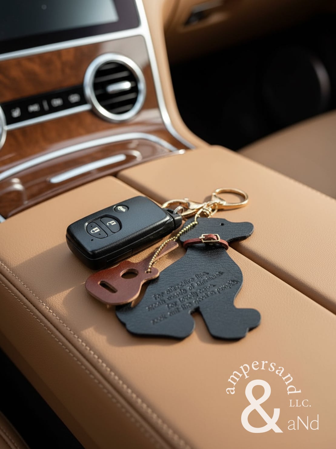 ドッグキーホルダー(黒)