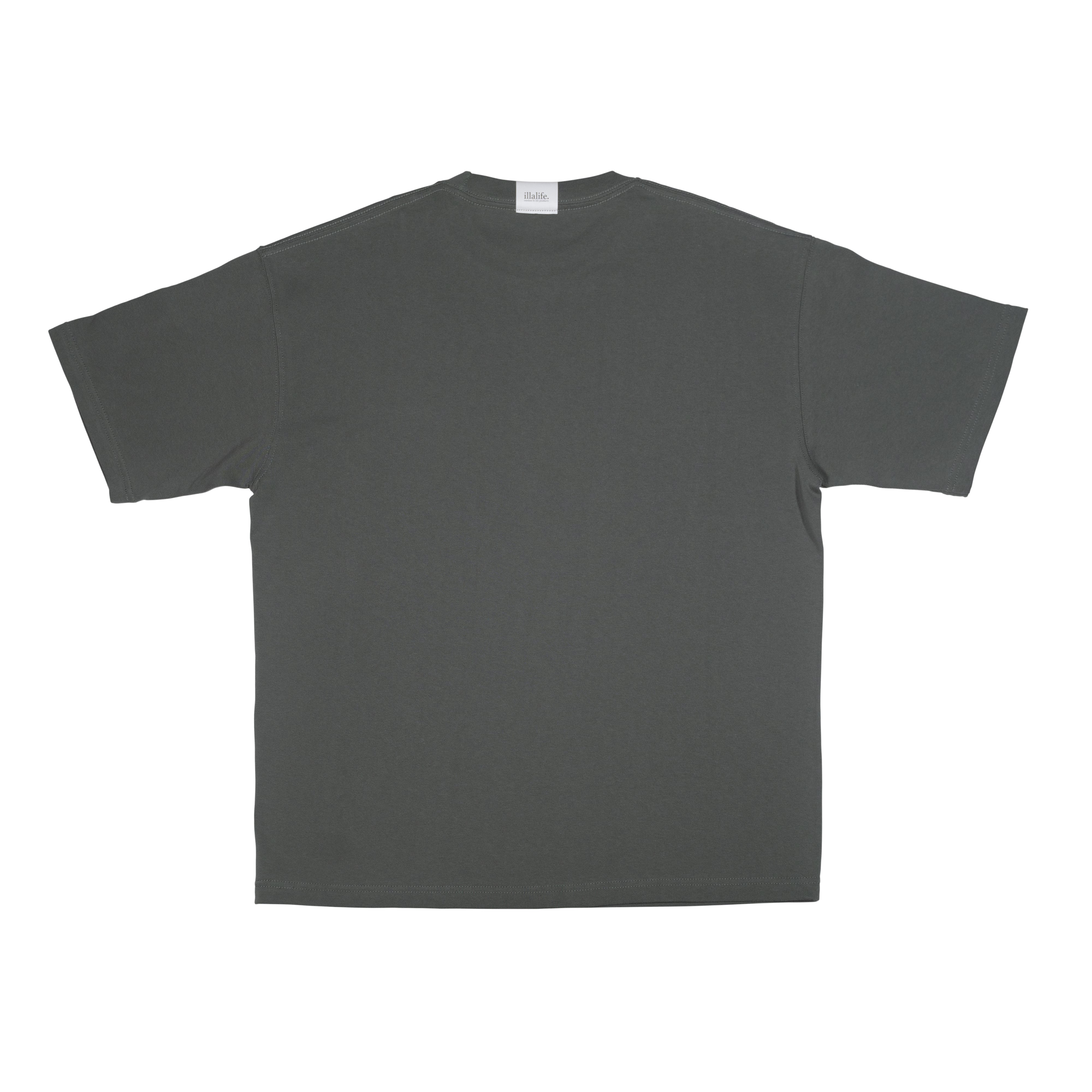 9.1oz BIG SILHOUETTE LOGO T-SHIRT (2Color) | illalife.
