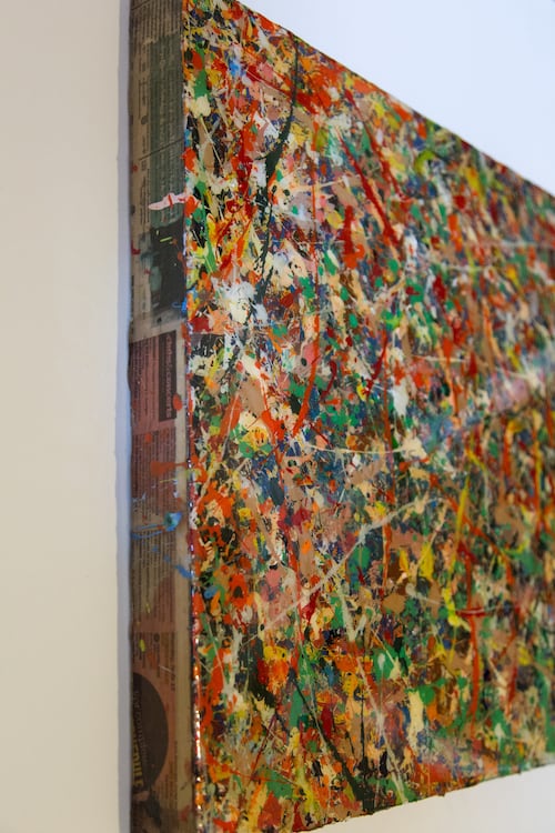 UNTITLED No,2 / 抽象画シリーズの現代アート作品 絵画販売 | TOMOYA