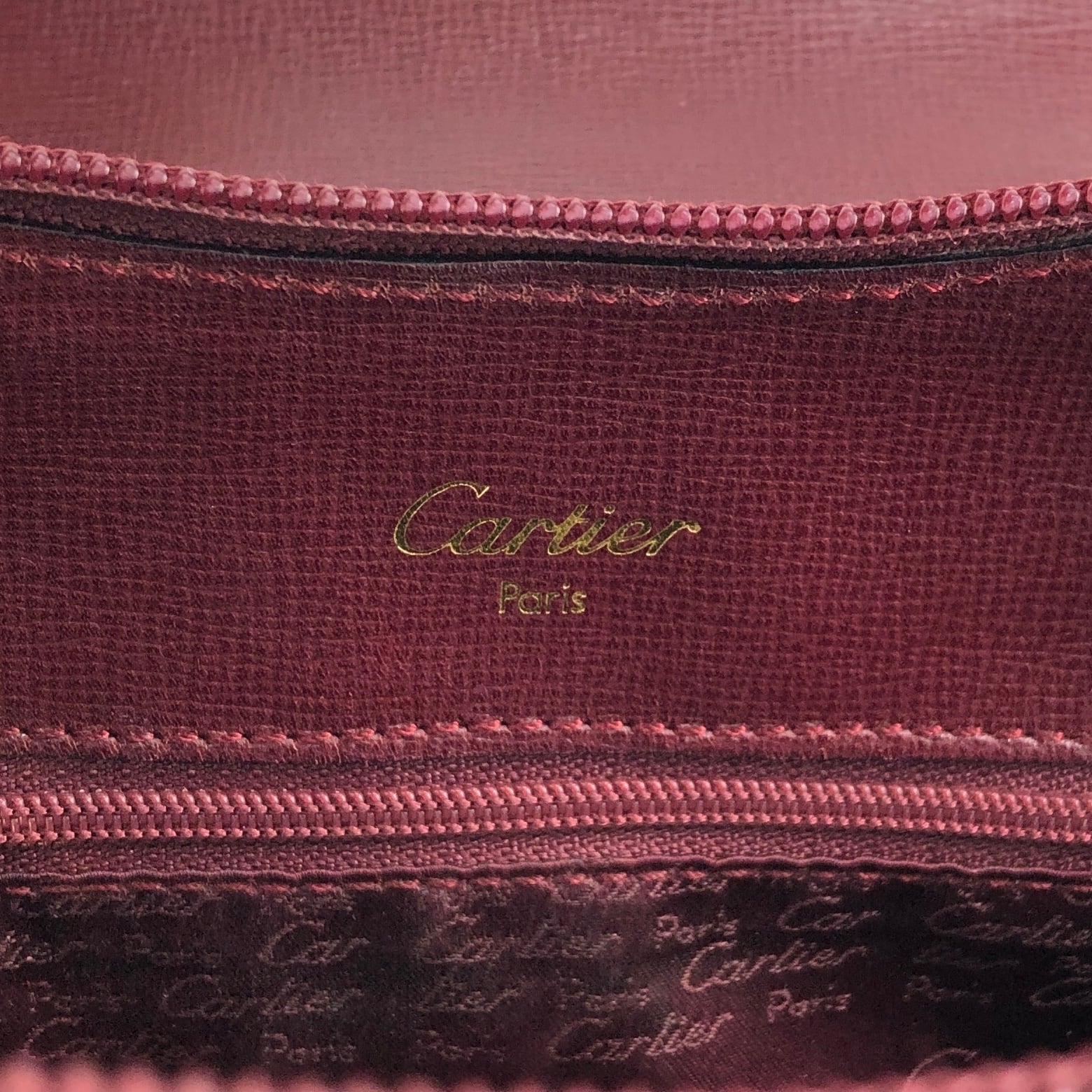 Cartier カルティエ マストライン リュック ボルドー ターンロック
