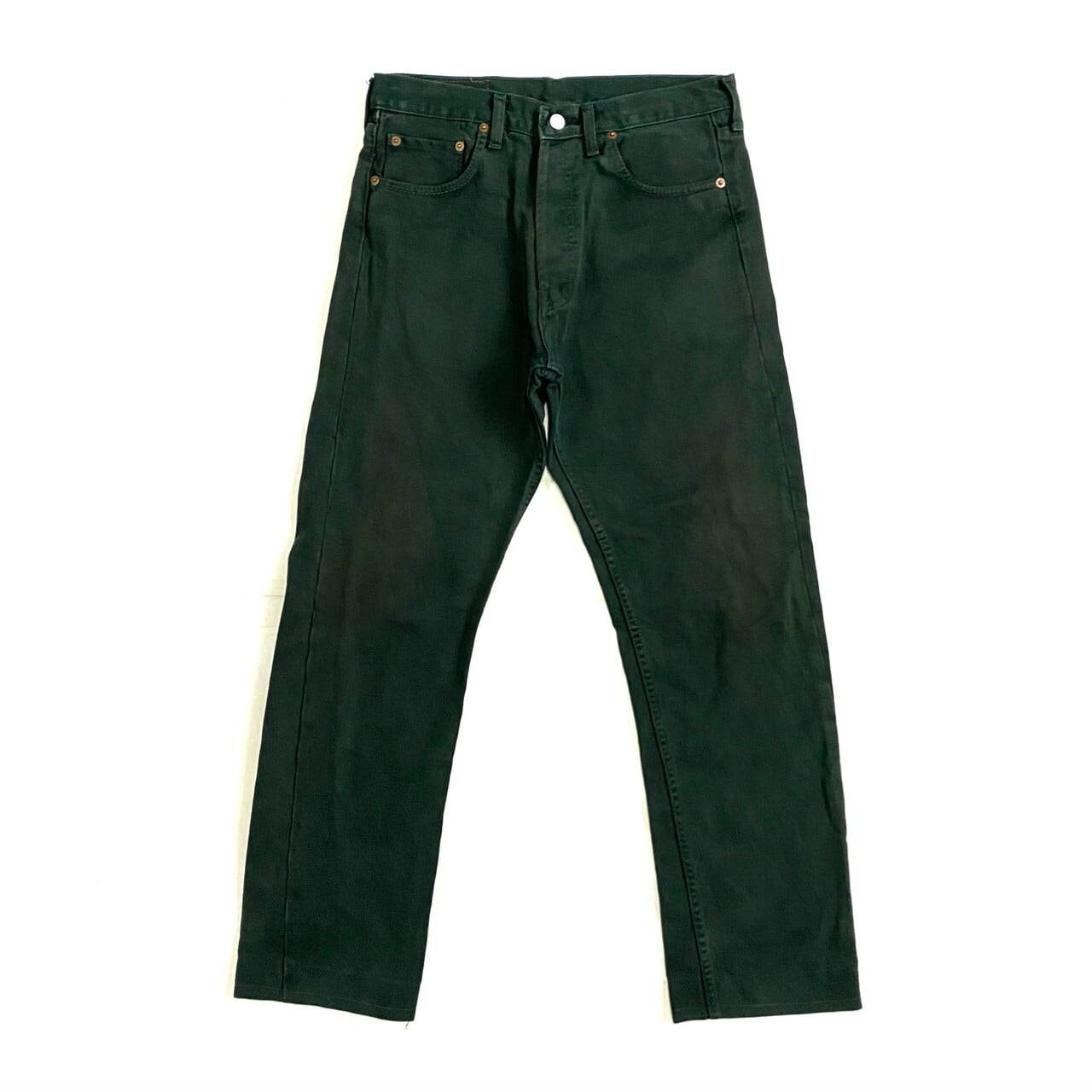 LEVI’S 501 緑 90s US製 w28 L34