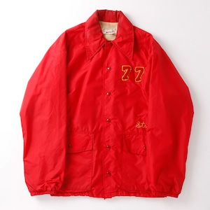 【希少】60s special vintage jacket nylon fabric blouson made in USA   "LOREN SOUERS"／  60年代 ヴィンテージ  ナイロン ジャケット ブルゾン サイズS 実寸ML USA製 レッド ミントコンディション