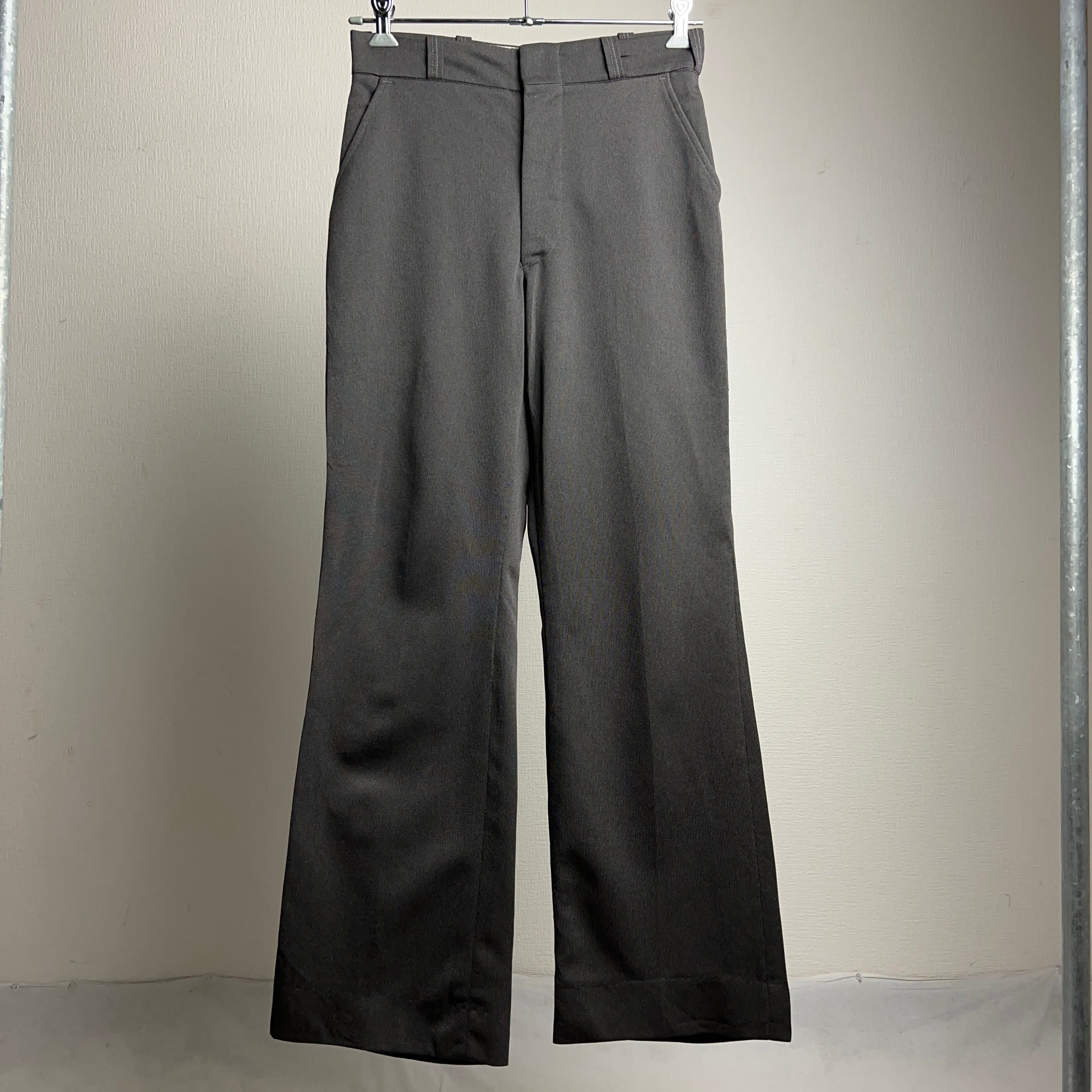 1970's Flare Slacks W30 USA製 70年代 フレアスラックス フレアパンツ【1000A358】【送料無料】