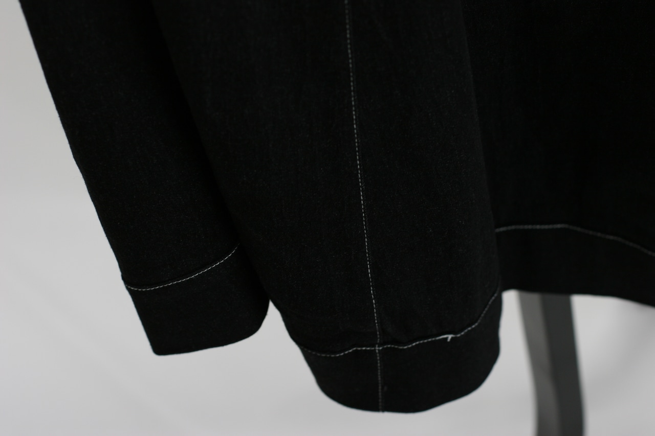 【Parc.1】Denim stitch flare skirt(108-116404)