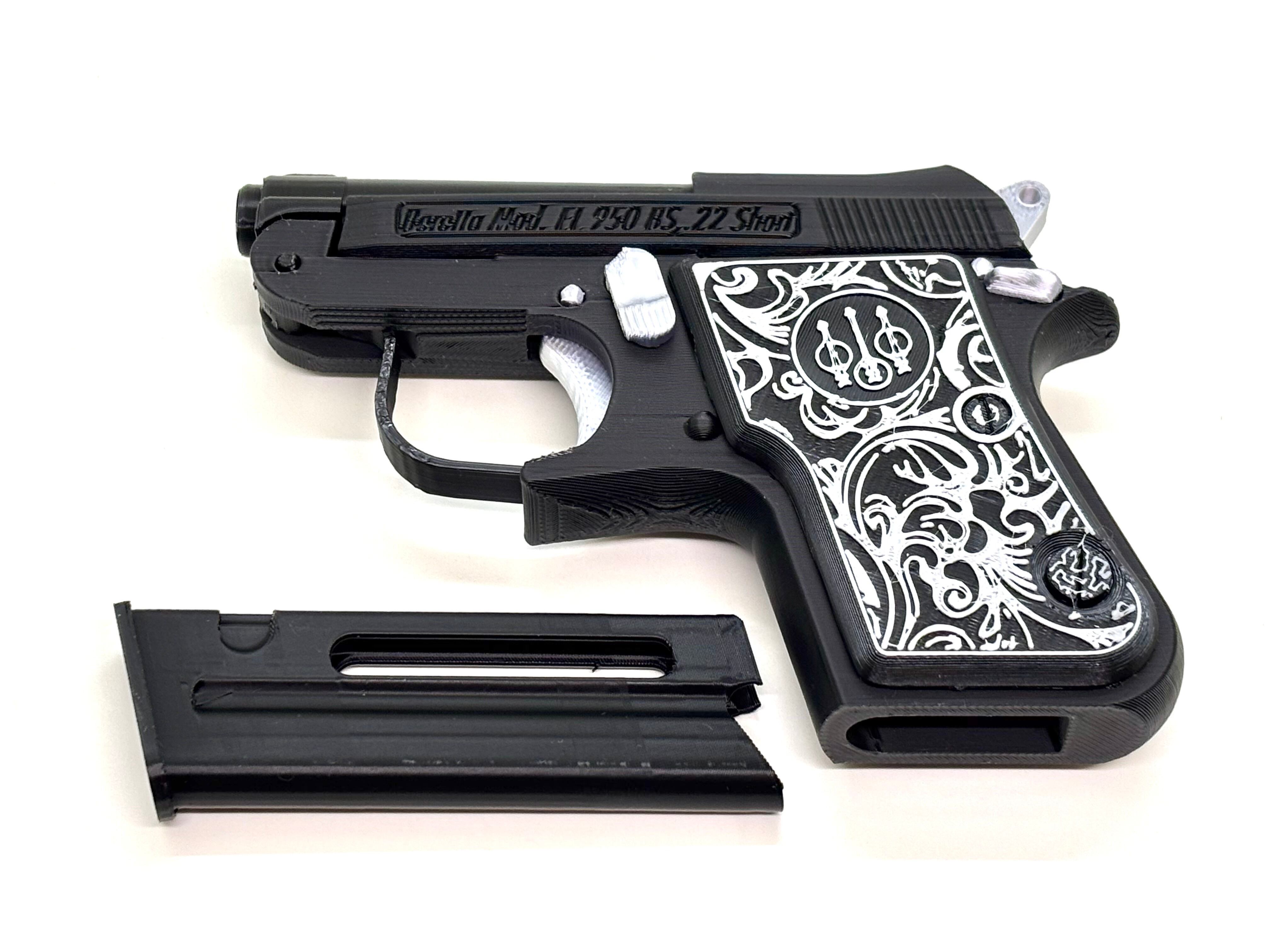 ベレッタ M950 BS Minx レプリカモデル (金属なし、発射機能なし) | 3D