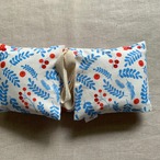 《首・肩用》米ぬか・玄米カイロ（選べるハーブ）温感＆冷感◎ホーリー柄 カバー付き