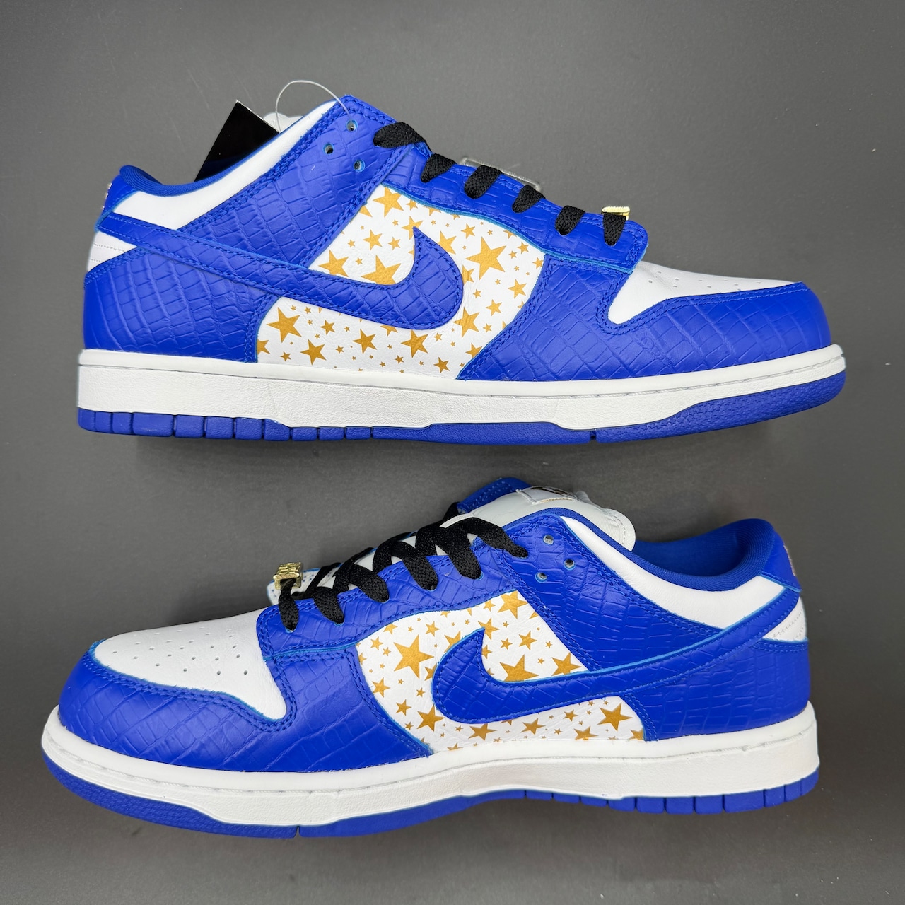 @yuya_matsuko様専用 SUPREME × NIKE SB DUNK LOW OG QS BLUE GOLD STARS DH3228-100