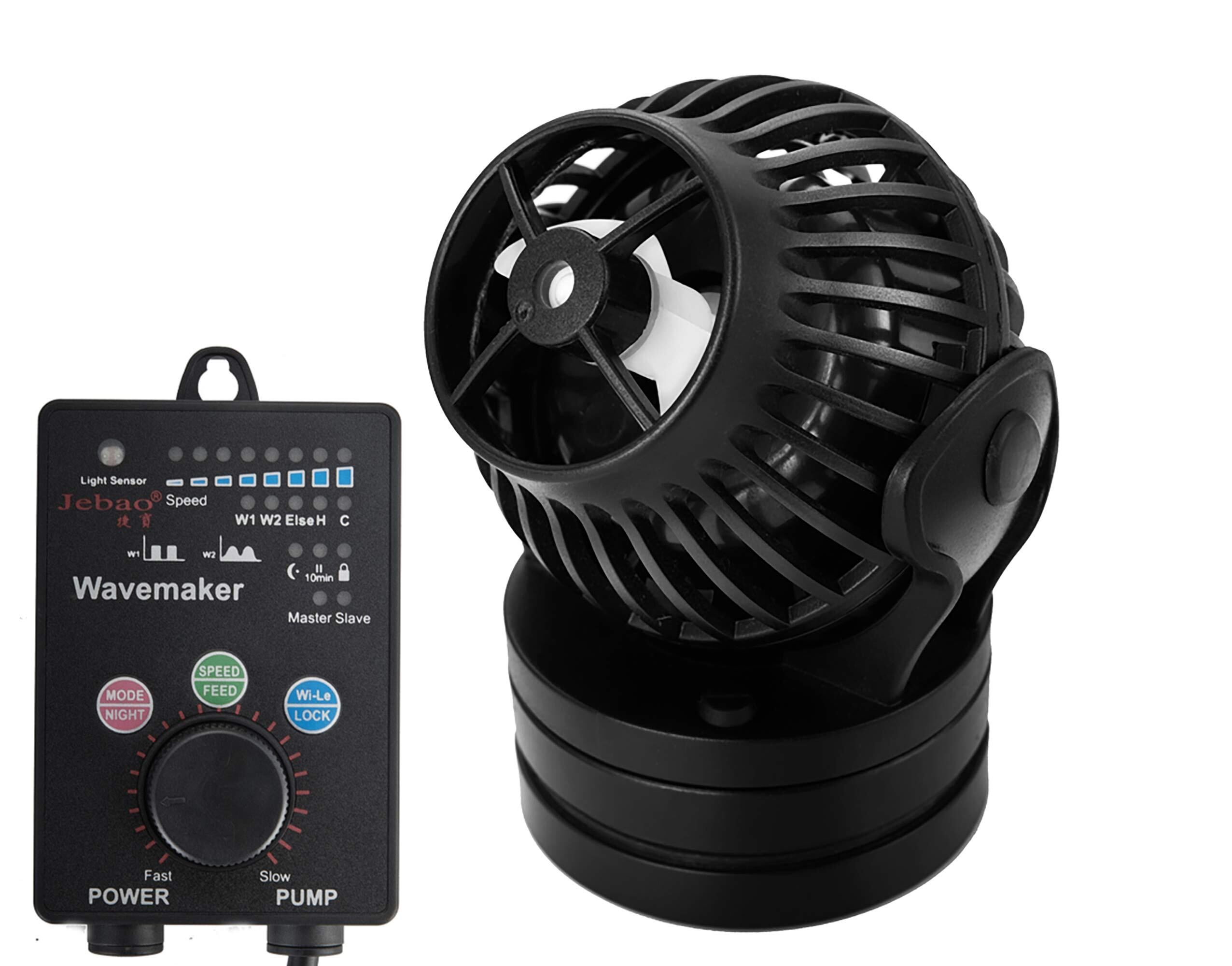 METIS OW50 ウェーブポンプ 水流ポンプ 水中ポンプ 水槽ポンプ アクアリウム ワイヤレス 回転式 水槽循環ポンプ 強力 安定 波メーカー 淡水 海水 マグネット吸盤 (OW50(20000L/H), WIFIアプリ機能無し)