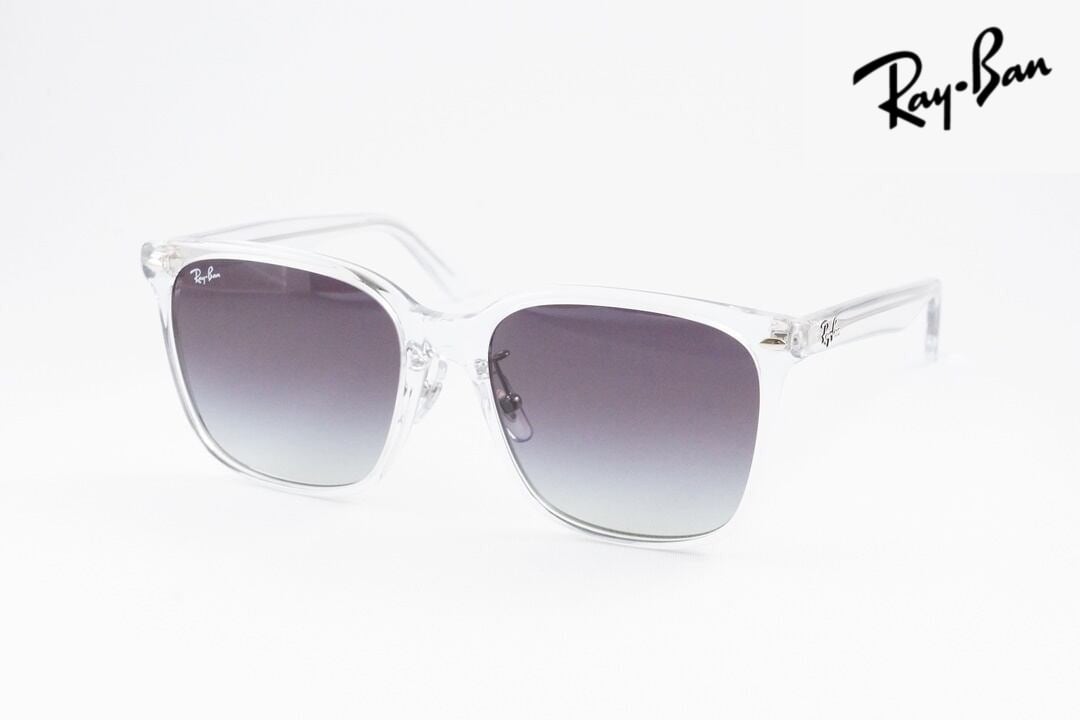 Ray-Ban クリア サングラス RB2206D 6447/8G 57サイズ スクエア