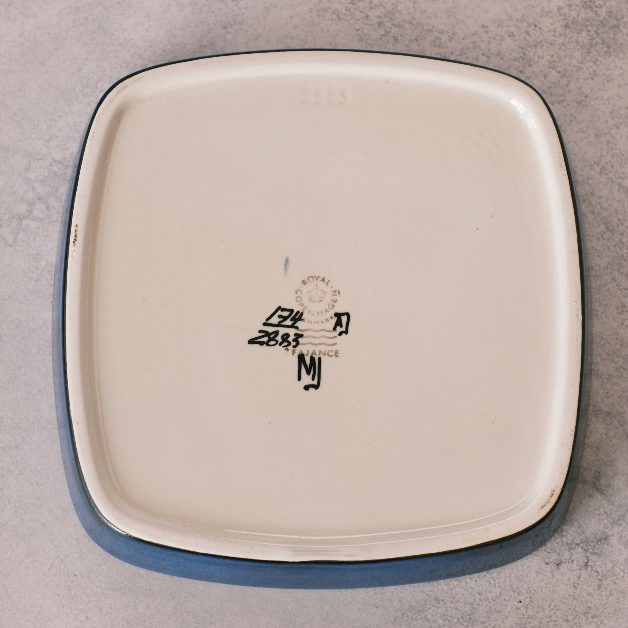 キッチン・食器 ロイヤルコペンハーゲン テネラ 22cm スクエアトレイ