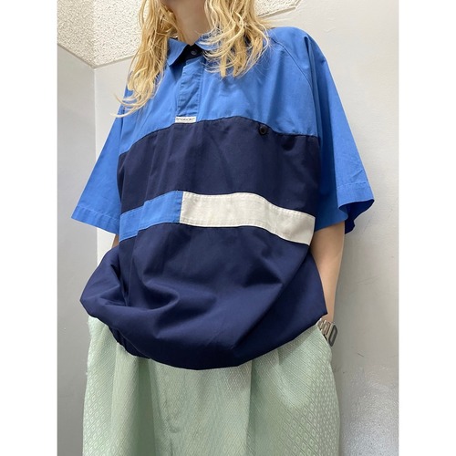 90's S/S スイッチングシャツ