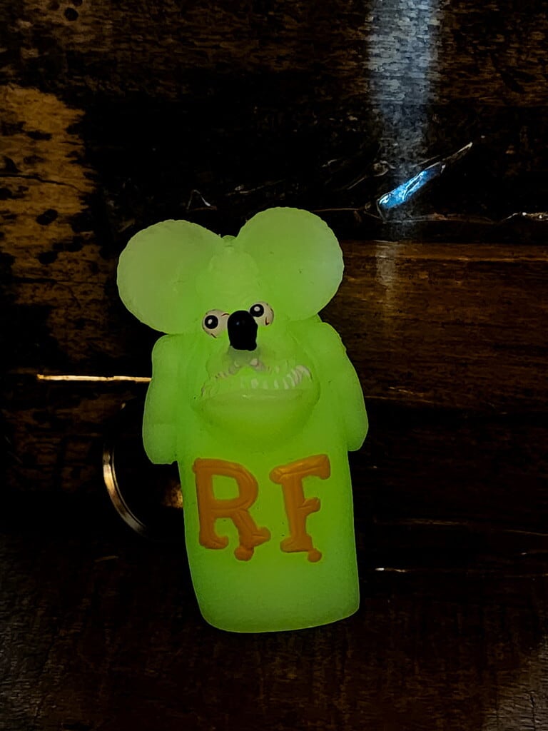 E074】RAT FINK LIGHTER CAP GLOW ラットフィンク ライターキャップ
