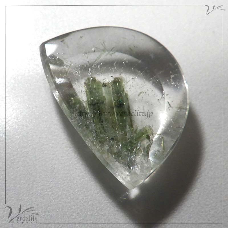 トルマリン・イン・クォーツ 4.96ct Z251 | Verdelite（ベルデライト)