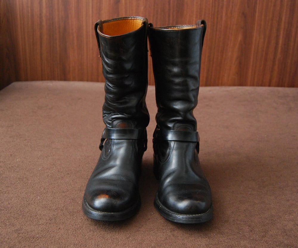 60s Vintage Motorcycle Boots 9E | SECOND TIME GLORY | ヴィンテージ