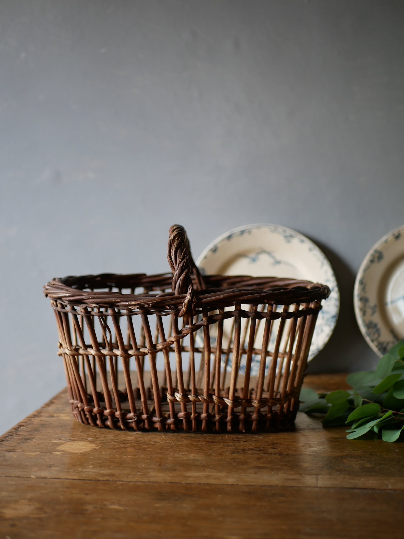 アンティークパニエ no.2 フランスアンティーク ブロカント