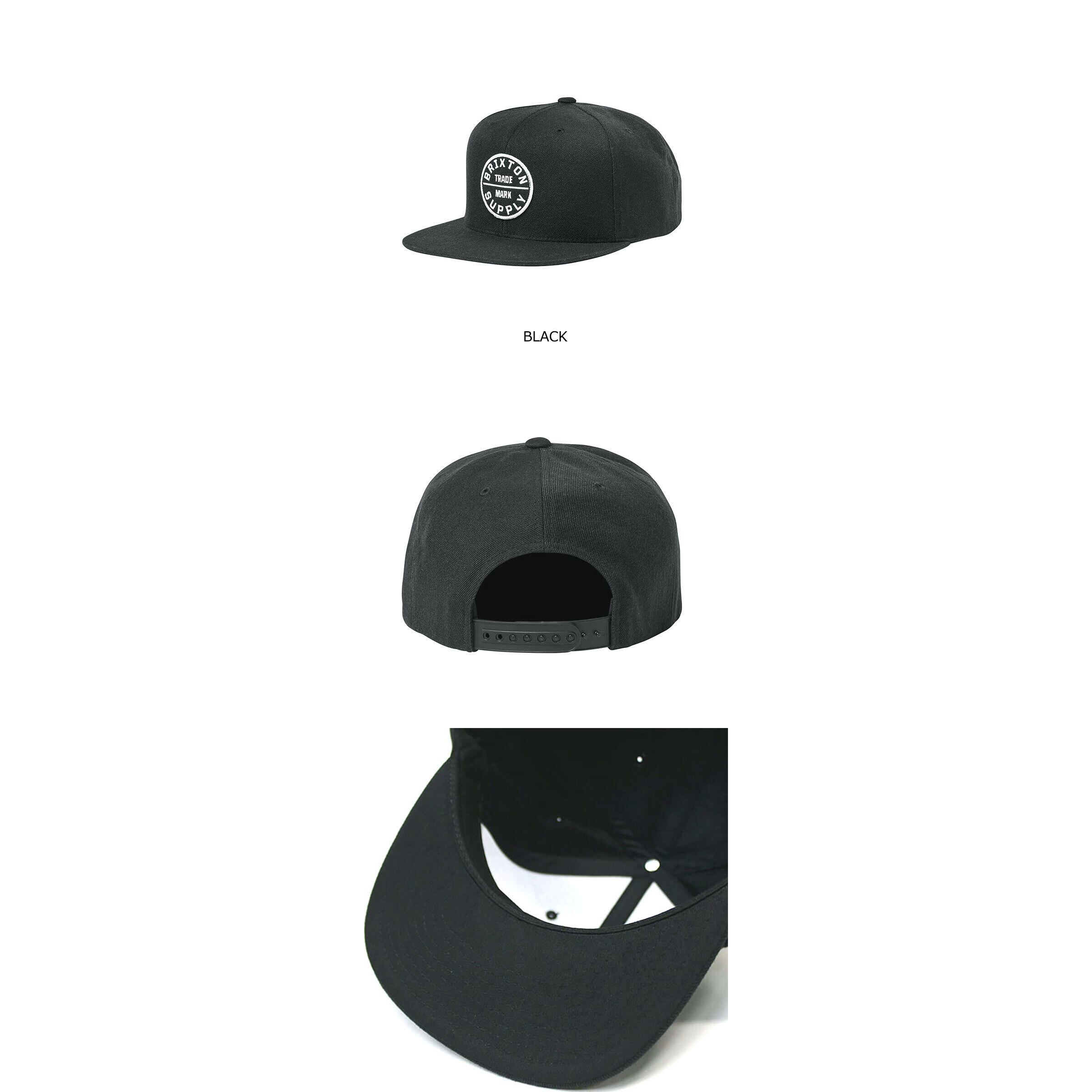 新色入荷】【正規輸入品】 BRIXTON (ブリクストン) OATH III SNAPBACK