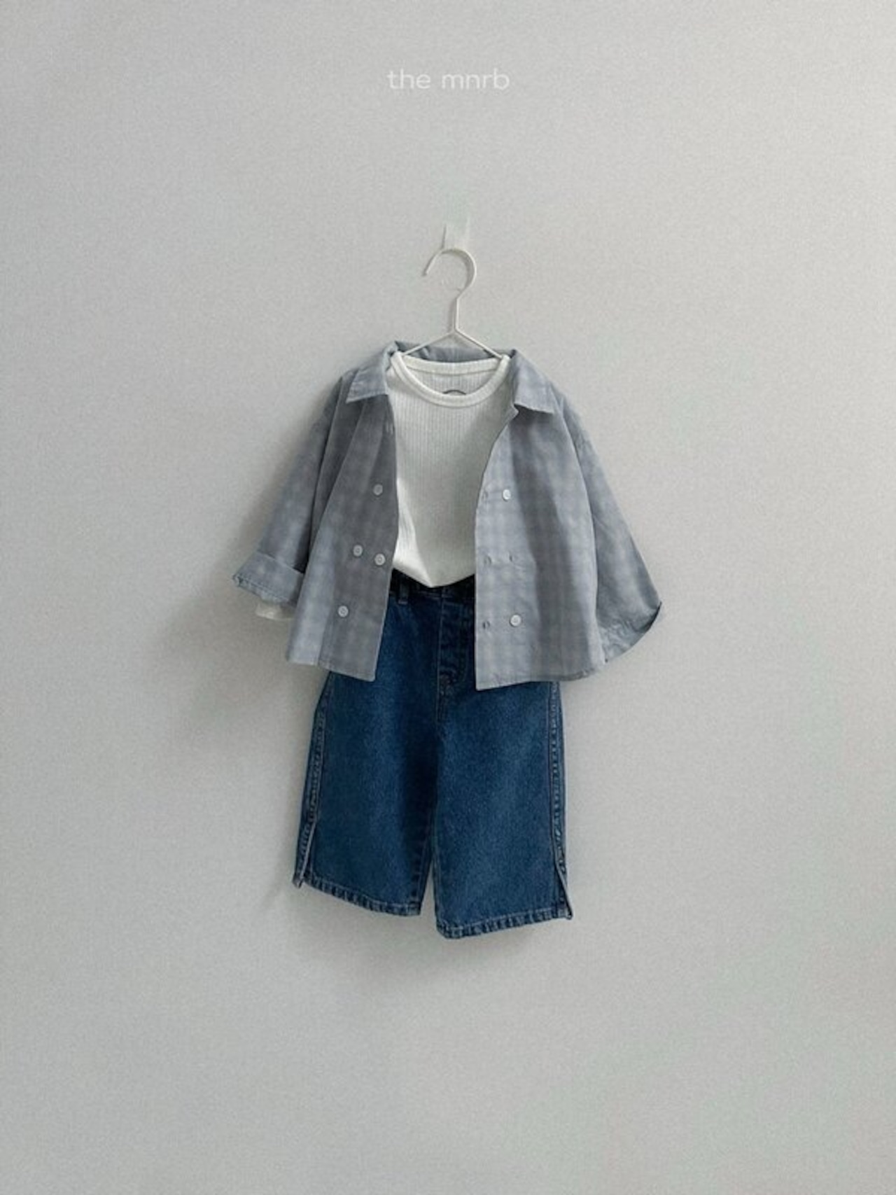 minirobe 26/SS Double-collar shirt