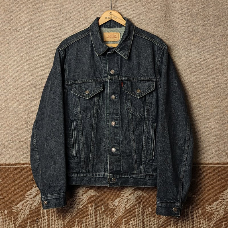 80s Levi's 71506-0259 Black Denim Jacket （42L） | Wonder Wear  ヴィンテージ古着ネットショップ powered by BASE