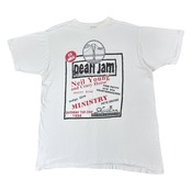 【Pearl Jam】 パールジャム “Don’t Give Up” 白Tシャツ 90`s XL相当