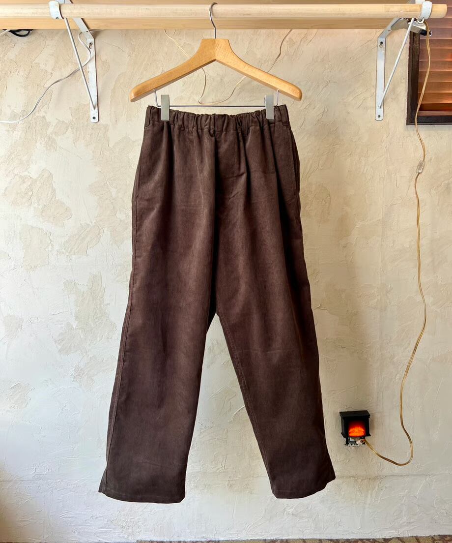 RELAX FIT №147｜Corduroy easyslacks -3 Color- | PROOF