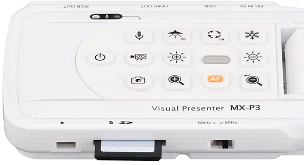 エルモ社 4Kコンパクト書画カメラ Visual Presenter MX-P3（MX-P2の