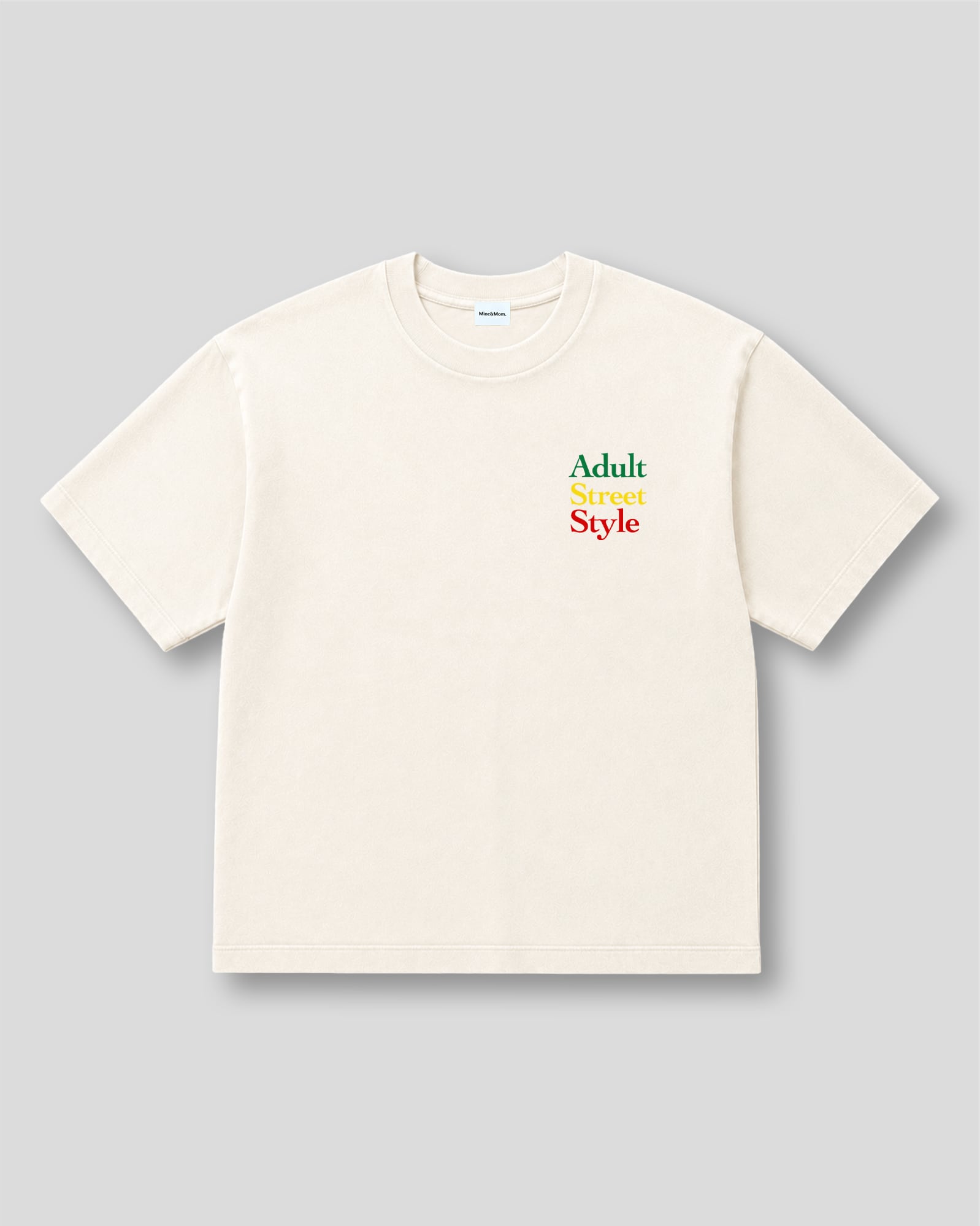 26ASS EMBROIDERY S/S TEE WHITE