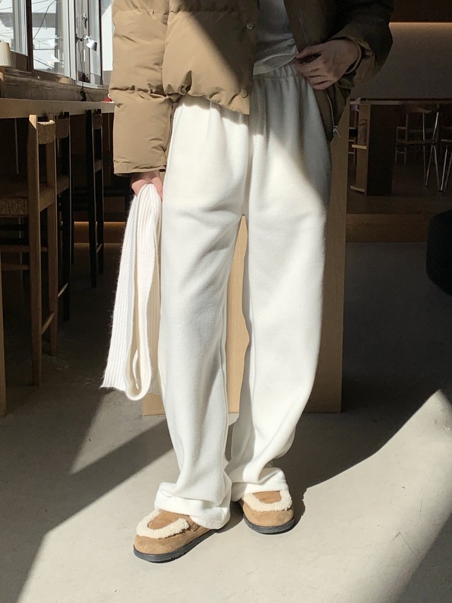 (verveine) luzern fleece pants / 3color