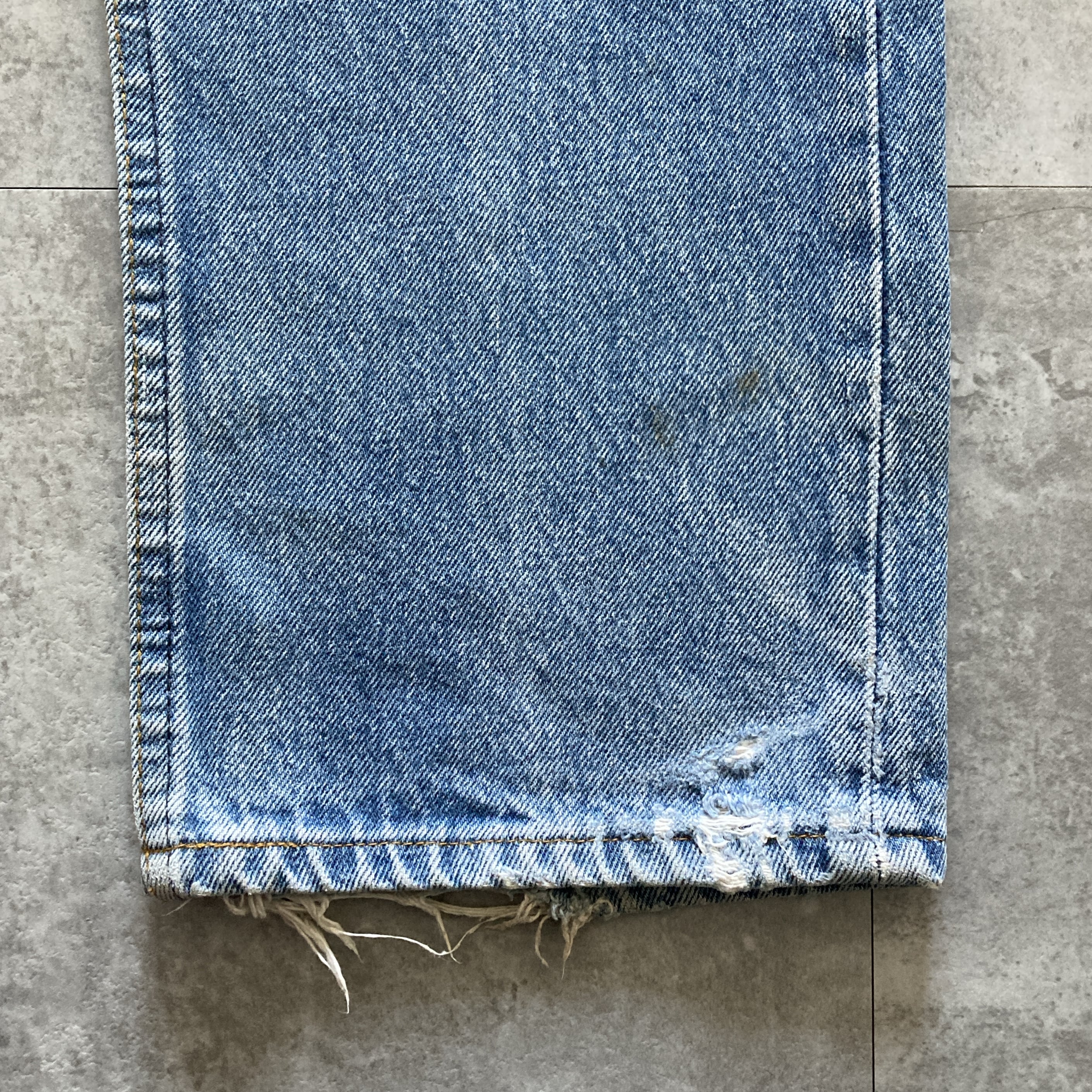W31】80s US.Levis 501 リーバイス エルパソ工場(525) ボタン裏刻印525