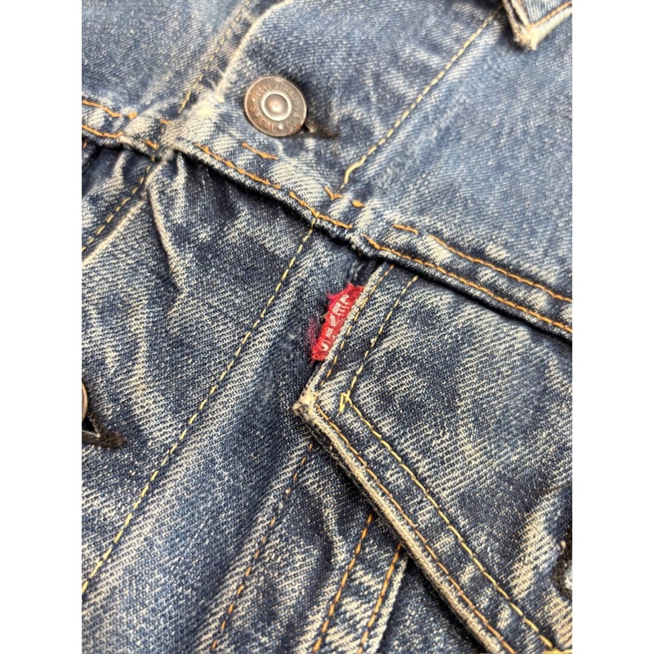 60s Levi’s 70505 "BIG E" DENIM JACKET Size 44程