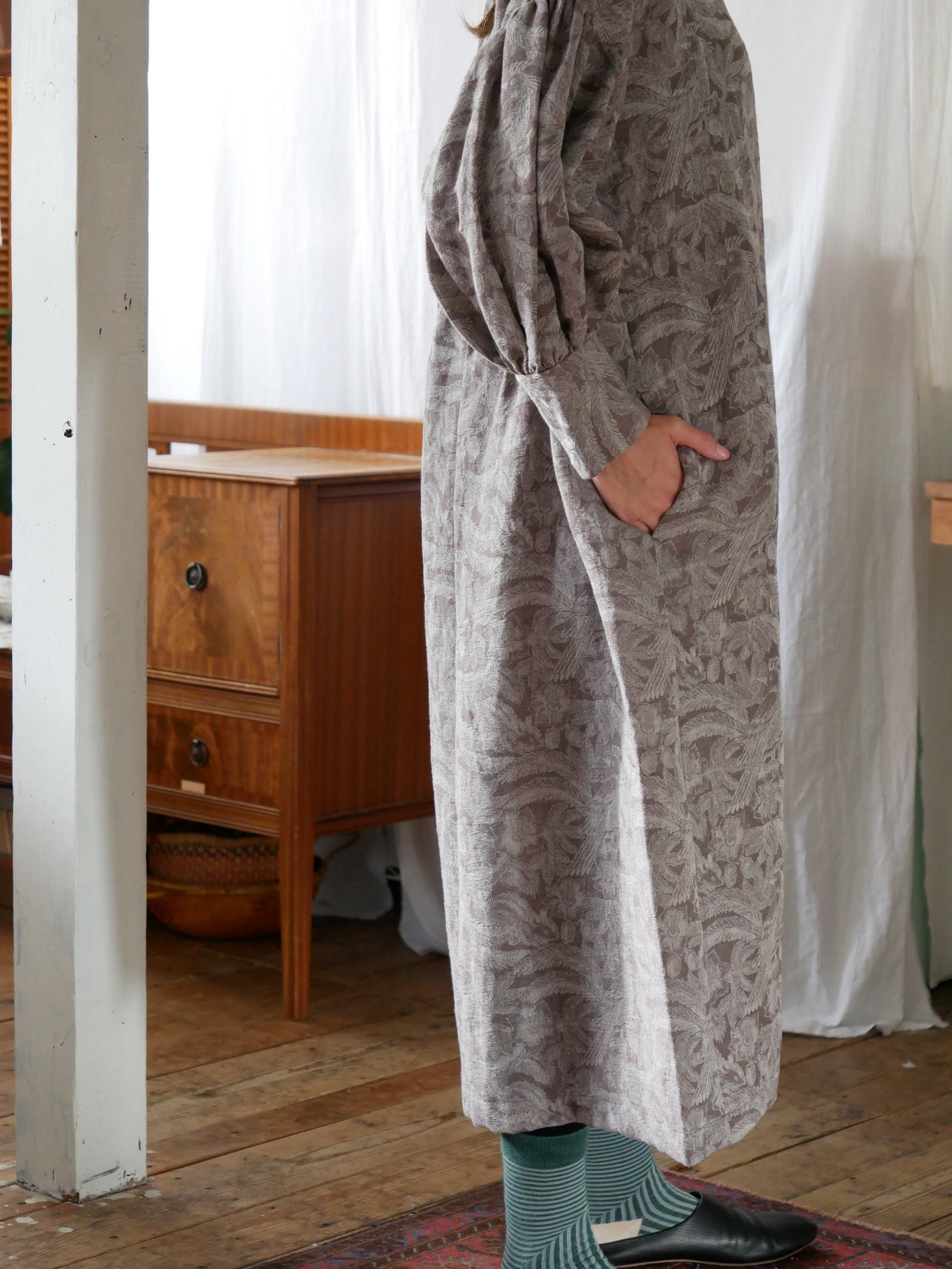 julia様オーダーカシュクールワンピース Julia Boutique ワンピース クロシェ編みカシュクールマーメイド
