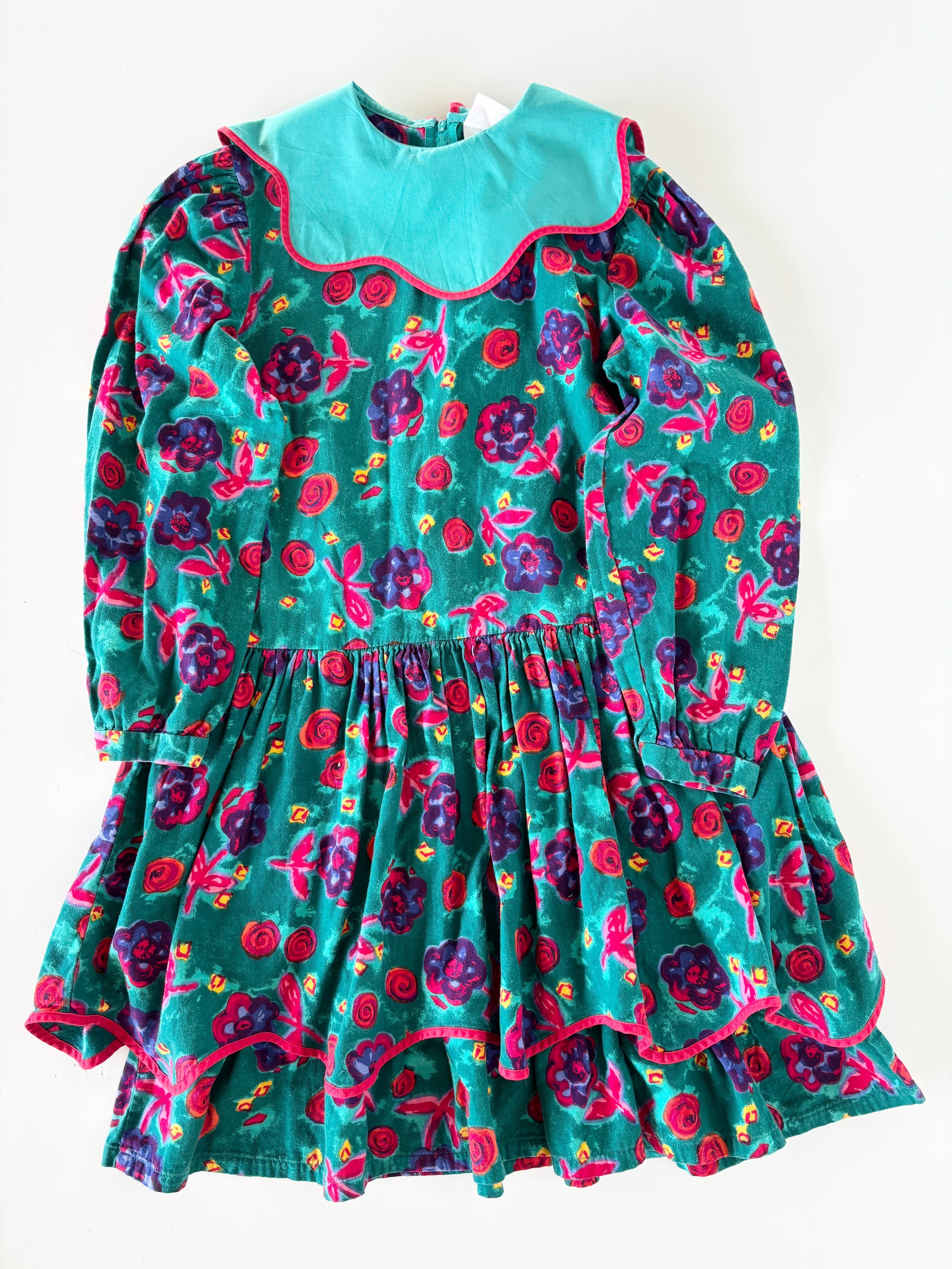 【Youth・vintage】フローラルdress