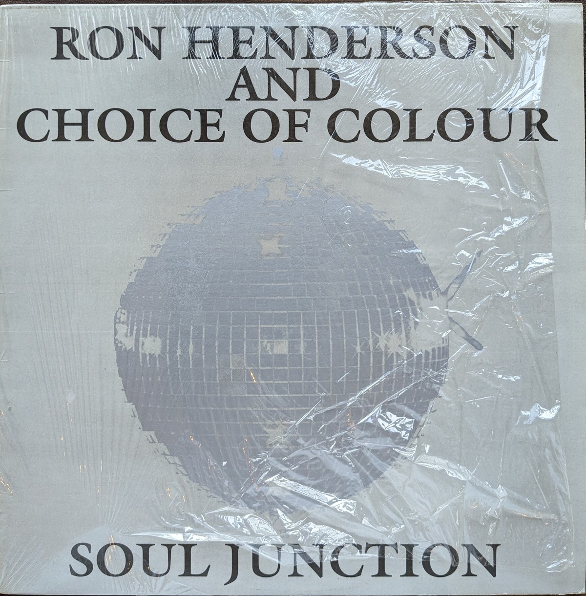 RON HENDERSON AND CHOICE OF COLOUR「SOUL JUNCTION」：LPレコード 