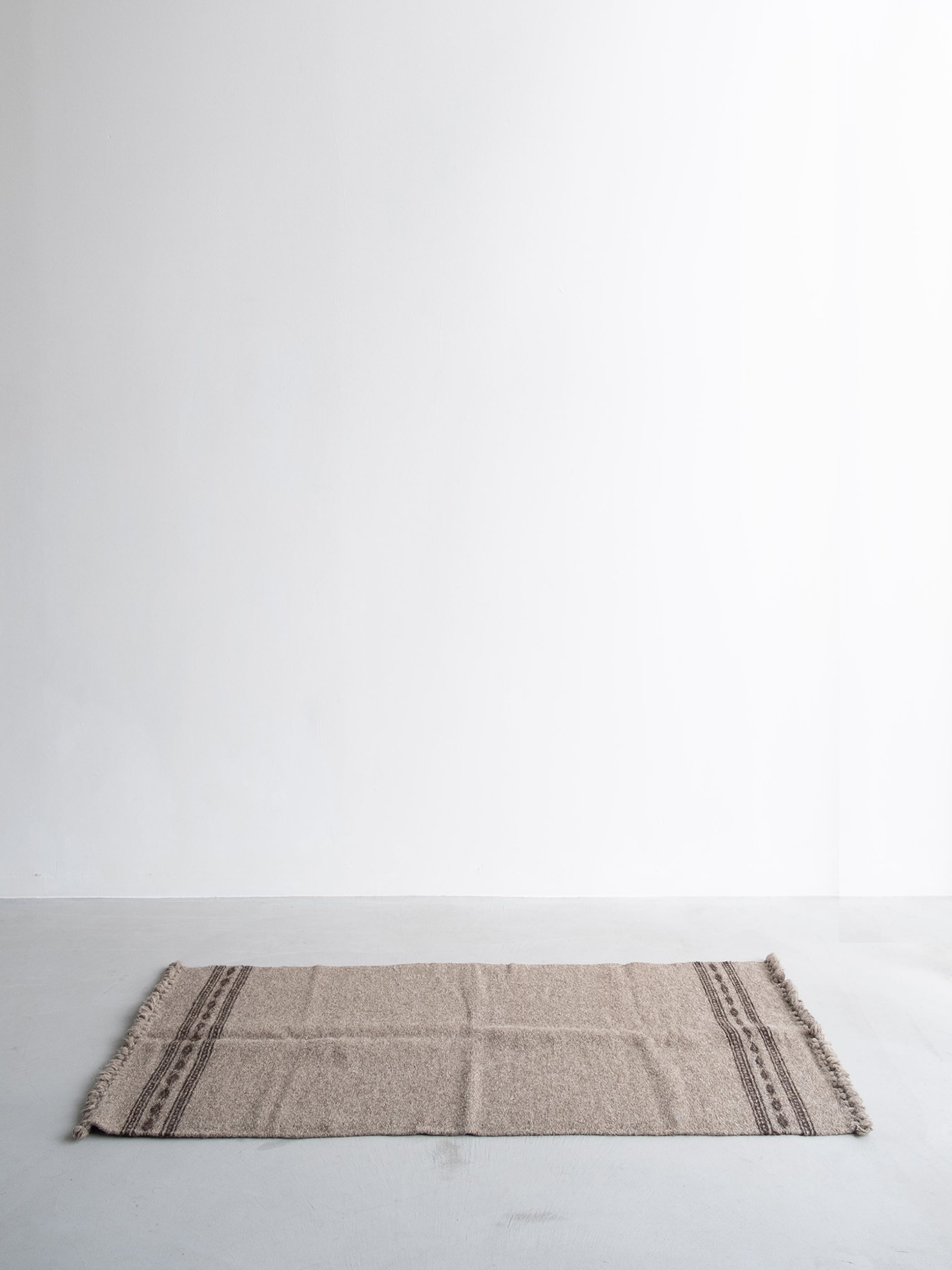 Wool Rug Light grey