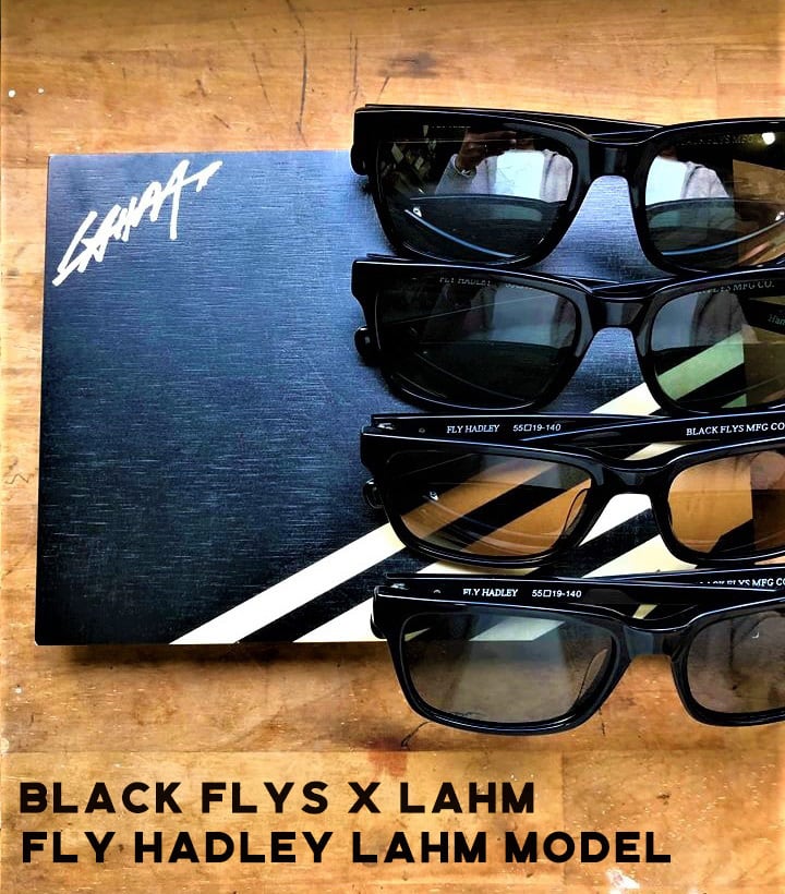 BLACK FLYS ブラックフライ　FLY HADLEY LAHM別注モデル