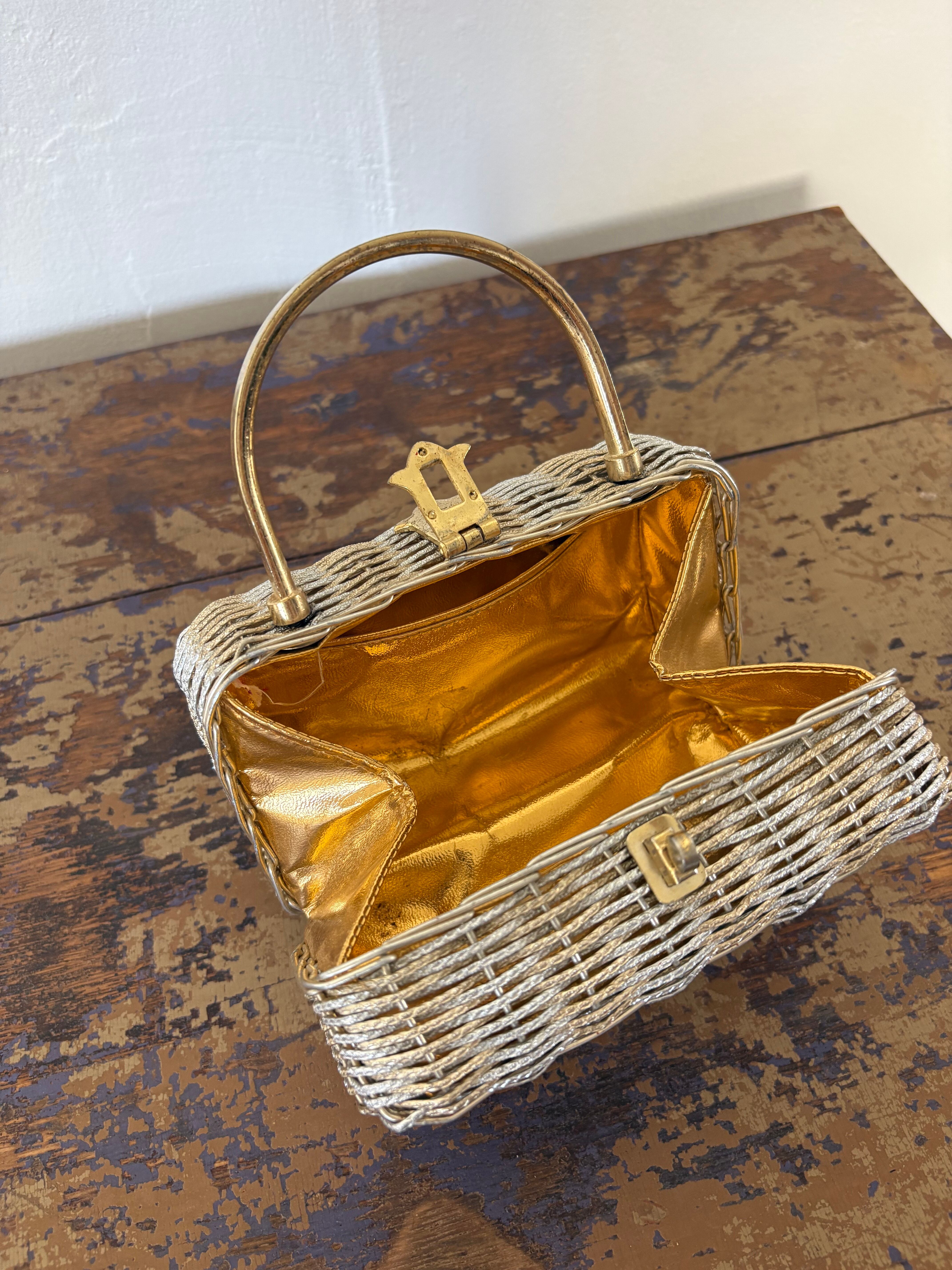 1960's Vintage Woven Mini Bag | EVERYTHING WAS BEAUTIFUL
