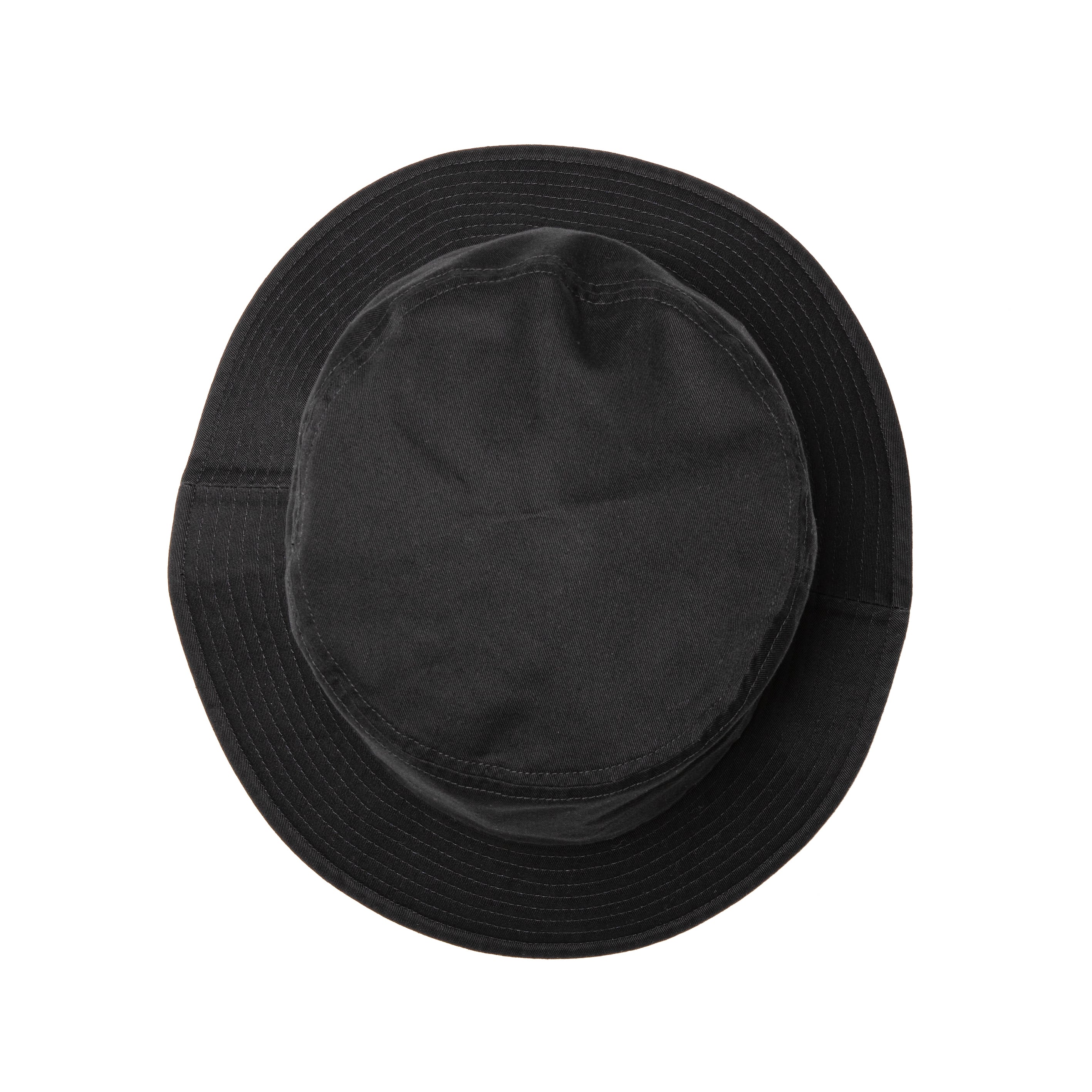 High Density Chino Cloth Bucket Hat (black) | OVY