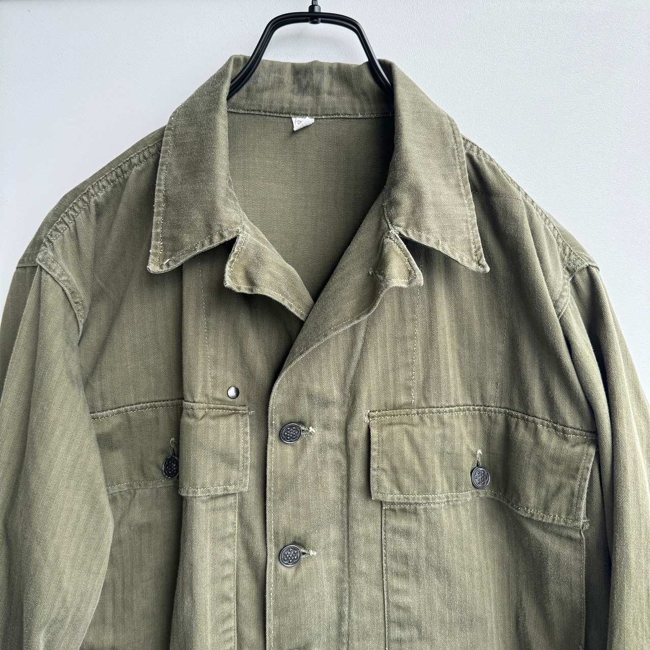 US Army M-43 HBT シャツジャケット 40s 画像2