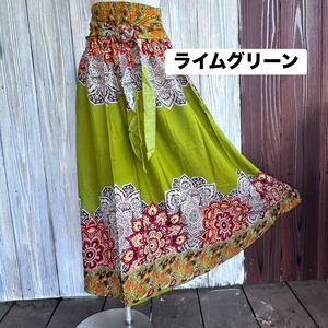 ふんわりエスニック2ウェイスカート