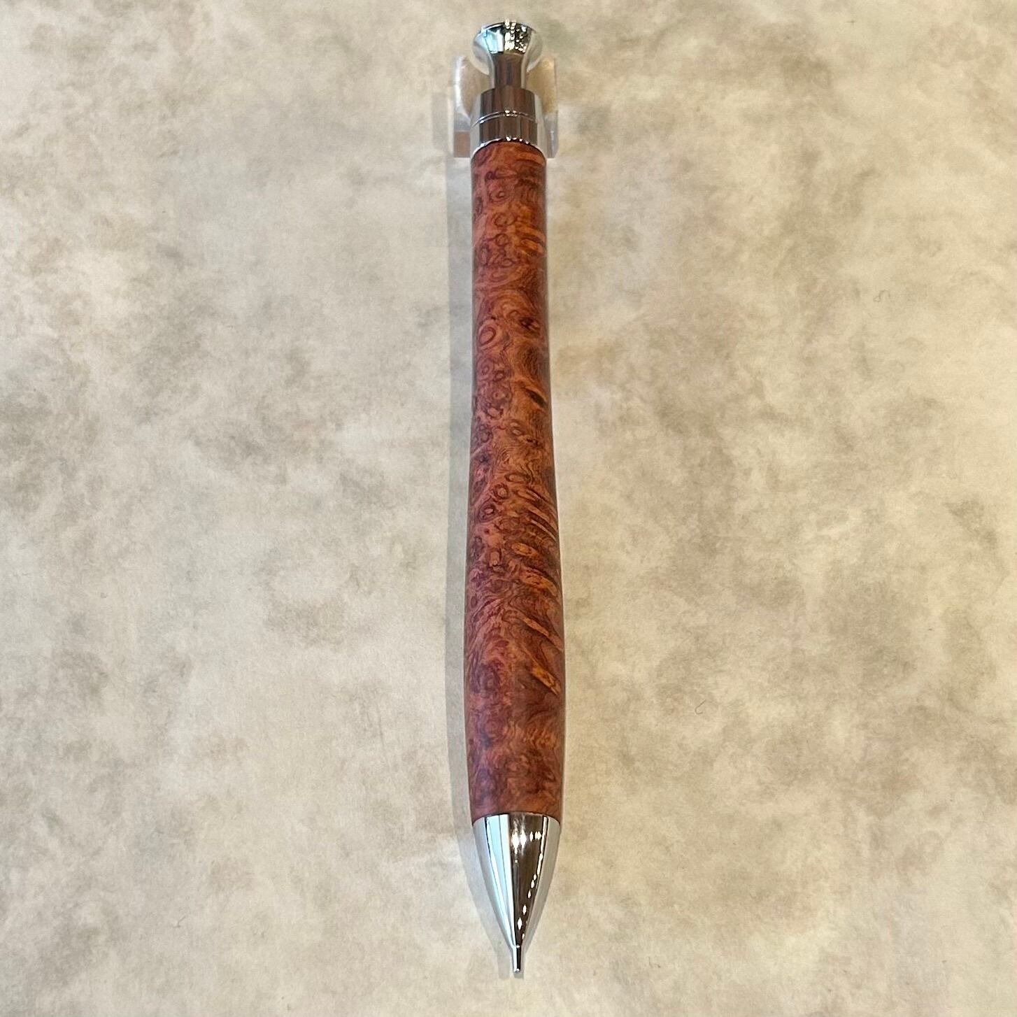 こぶた工房 【極上＋花梨瘤 特赤③】 ボールペン換装可 | ペンネジューク