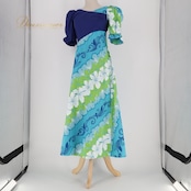 フラダンス 衣装 ワンピース ドレス ブルー系 アロハスタンダード 日本製 ハイビスカス柄 ALOHA STANDARDS ハワイアンプリント フリル袖 アロハ フラ ダンス レッスン 練習 フレア 華やか 鮮やか さわやか グリーン系 ホワイト系 青 水色 黄緑 白 フラダンス衣装 かわいい ワンピースドレス おしゃれ 袖フリル ハイビスカス カジュアル