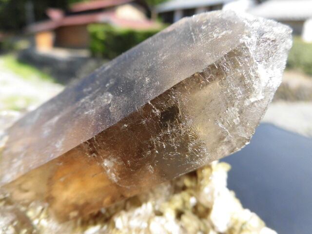 母岩付非加熱 【送料無料】【高品質】ブラジル産天然シトリン　no.3